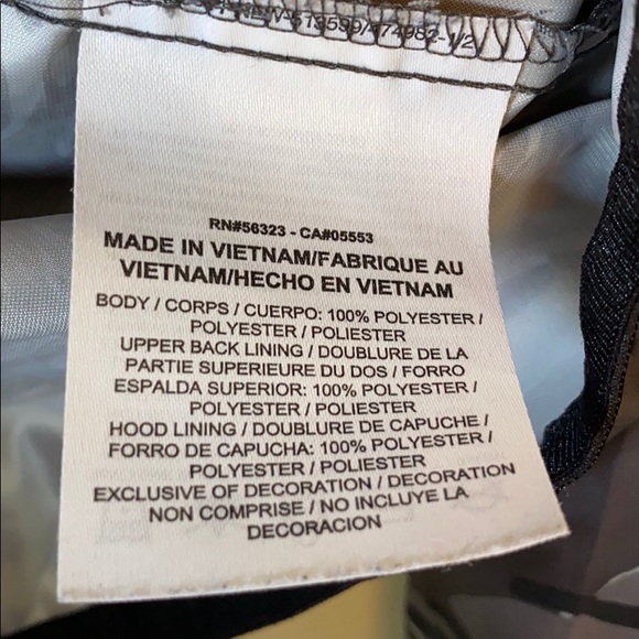 Nike running jacket with hood. Camo print - Picture 7 of 8